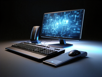 電腦臺式機 網絡科技發展的重要基石